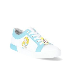 Disney Women’s Alice in Wonderland Low Top Court Sneakers